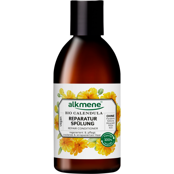 flasche heilpflanzen spülung calendula