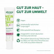 Gut zur Haut gut zur Umwelt MEIN Teebaumöl Pickel-Stift ist vegan, mikroplastikfrei und dermatologisch bestätigt