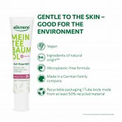 alkmene MY TEA TREEOIL Anti blemish stick is Vegan, Microplastik free, Made in Germany , packaging Recyclable
