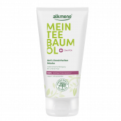 40056130 alkmene Packshot Teebaumöl Gesichtsmaske 100ml TB FOP INT DE 1500×1500 Pixel png fg