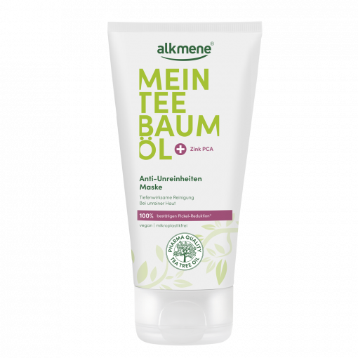 40056130 alkmene Packshot Teebaumöl Gesichtsmaske 100ml TB FOP INT DE 1500×1500 Pixel png fg