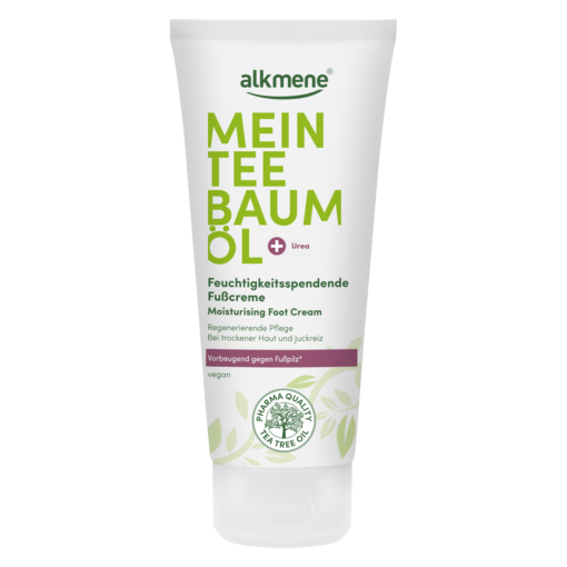 alkmene Teebaumöl Fußcreme vorbeugend gegen Fußpilz