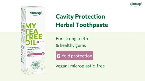 MY TEA TREE OIL Cavity Protection Herbal Toothpaste