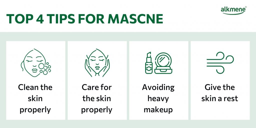 top 4 tips for mascne infographic