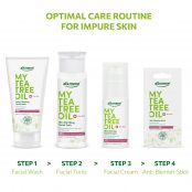 the optimal care routine for blemished skin with tea tree oil