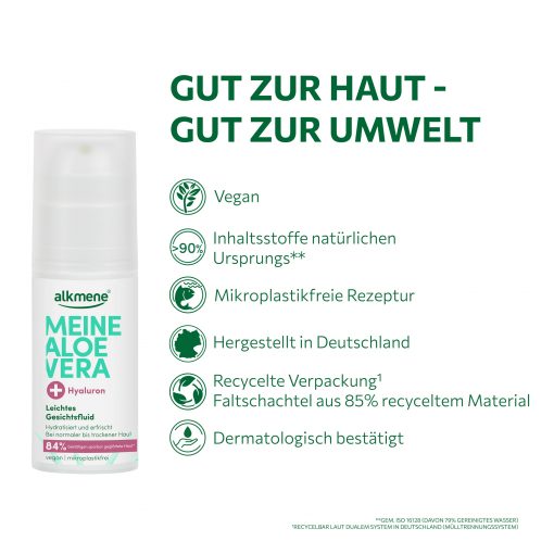 MEINE ALOE VERA Gut zur Haut & zur Umwelt