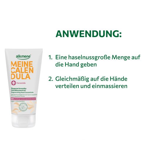 MEINE CALENDULA Anwendungshinweis