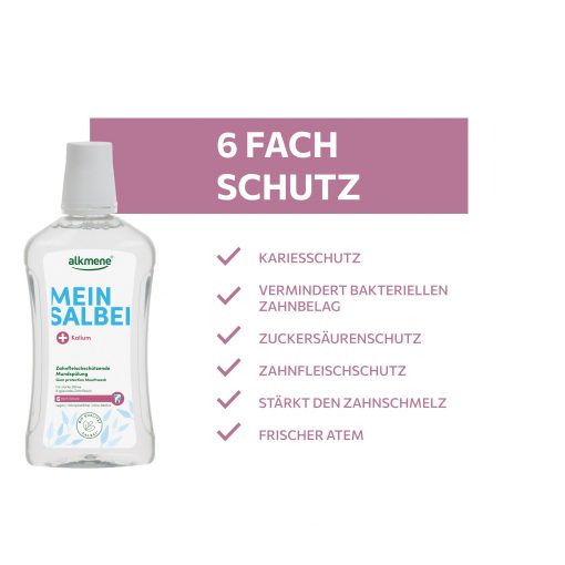 Wirksamkeit von MEIN SALBEI Mundspülung mit 6-fach Schutz